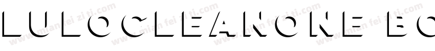 LuloCleanOne Bold字体转换